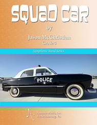 cover Squad Car Concert Band sheet music cover